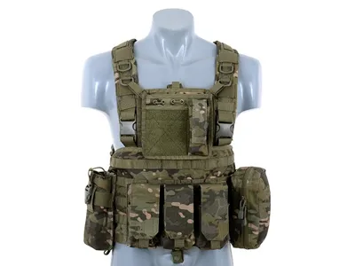 Replika Vesty Commando Recon Chest Harness - MT - 8Fields