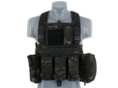 Replika Vesty Commando Recon Chest Harness - MB - 8Fields
