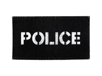 Nášivka Na Suchý Zip Police PVC Patch 1 [EM] - Emerson