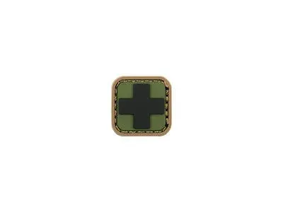 Nášivka Na Suchý Zip Medic Square PVC 6 [EM] - Emerson