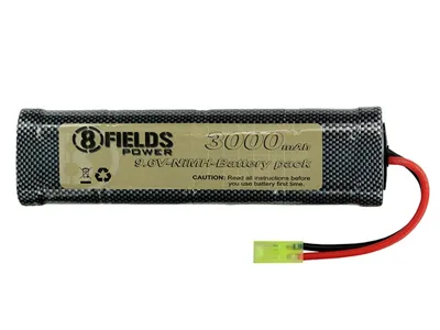 Akumulator NIMH 3000 mAh 9,6V - Typ Large [ - VB Power