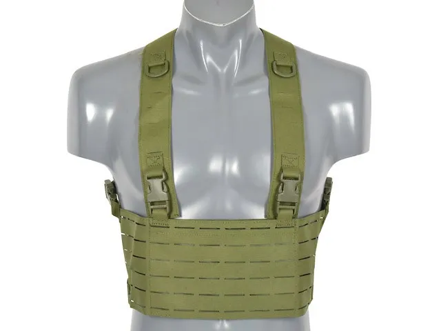 8Fields Taktický Chest Rig Laser-Cut · Verde / OD