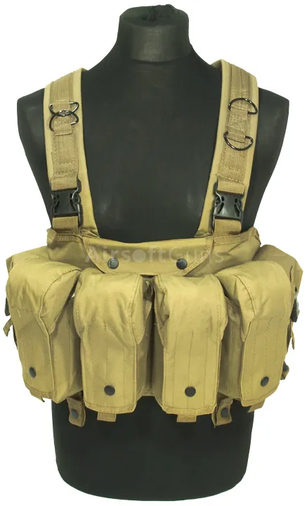 ACM Airsoft Chest Rig Tactical,, ACM · Tan / FDE