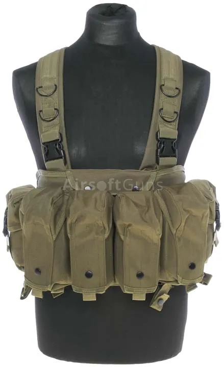 ACM Airsoft Chest Rig Tactical,, ACM · Verde / OD