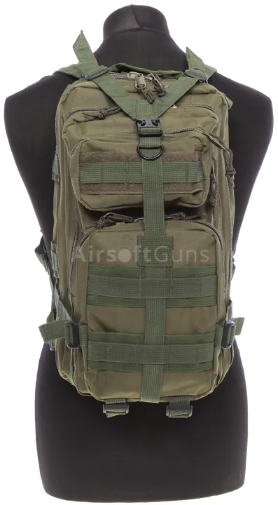 ACM Airsoft Batoh 30L Combat Pack,, ACM · Verde / OD