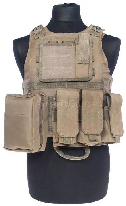 ACM Airsoft Nosič Plátů MCA,, ACM · Tan / FDE
