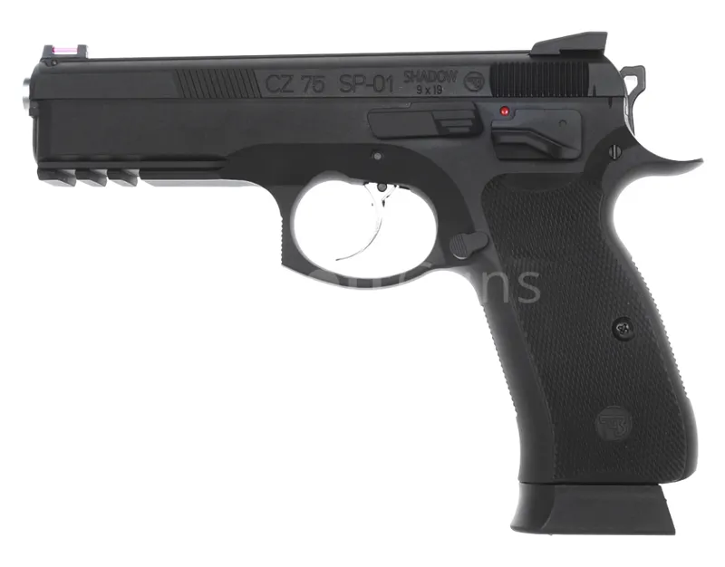 ASG CZ SP-01 Shadow,, Kov · Negro