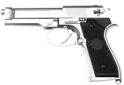 Beretta M92F, Stříbrná,, CM.126 - Cyma