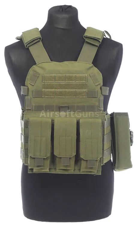 ACM Airsoft Nosič Plátů Modular,, ACM · Verde / OD