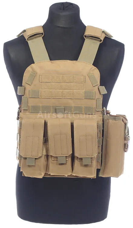 ACM Airsoft Nosič Plátů Modular,, ACM · Tan / FDE