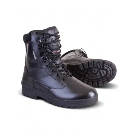 Tactical Boots - All Leather · Negro