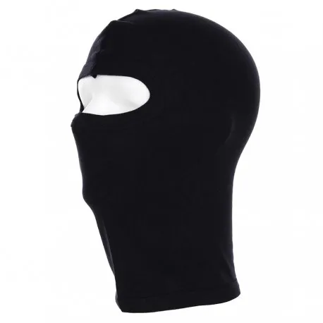 Balaclava One Hole Coton · Negro