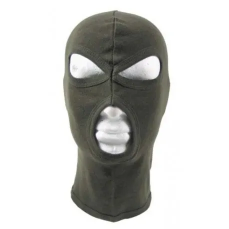 Balaclava 3 Holes Coton · Verde / OD