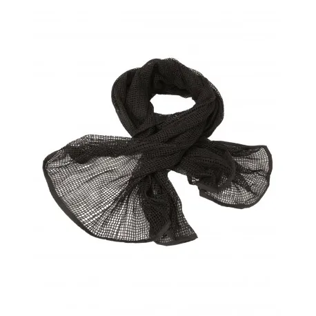Net Scarf · Negro