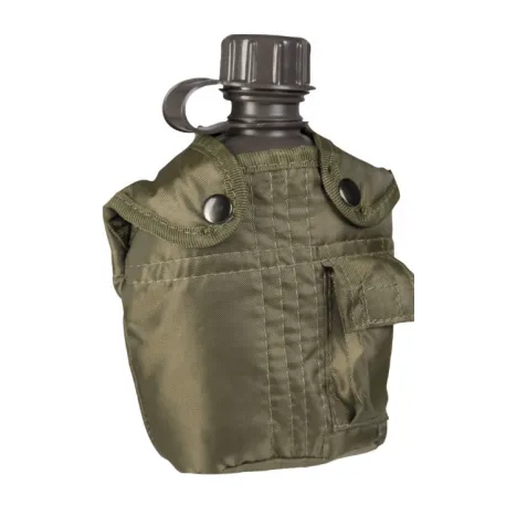 Water Bottle with Cup, Pouch · Verde / OD