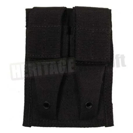 Porte Chargeur Double PA MOLLE · Negro