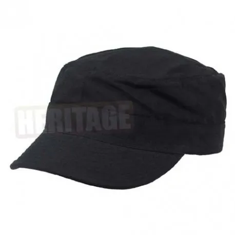 Casquette Type BDU Ripstop · Negro