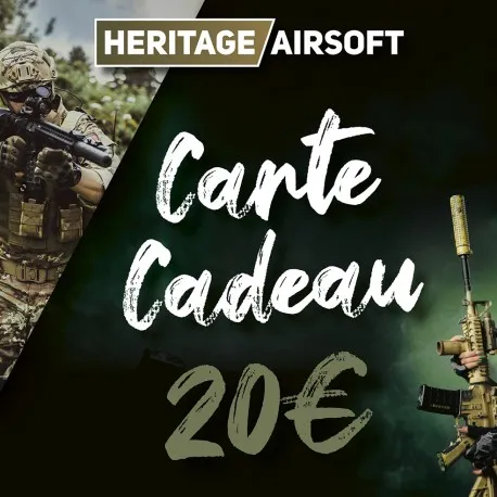 Carte Cadeau 20 Euros