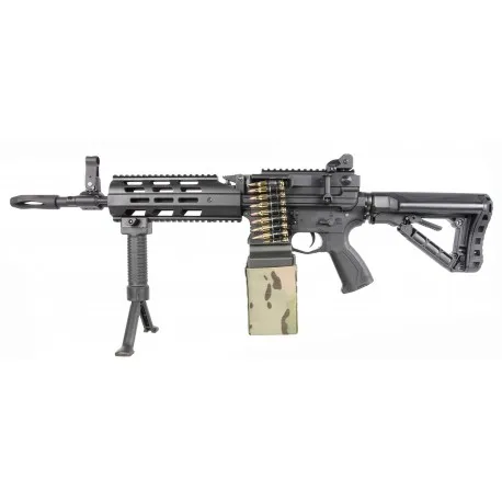 Réplique de Soutien LMG CM16 G&G · Negro