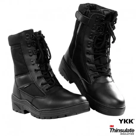 Commando Boots · Negro