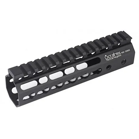 Rail KeyMod Octarms 7" · Negro