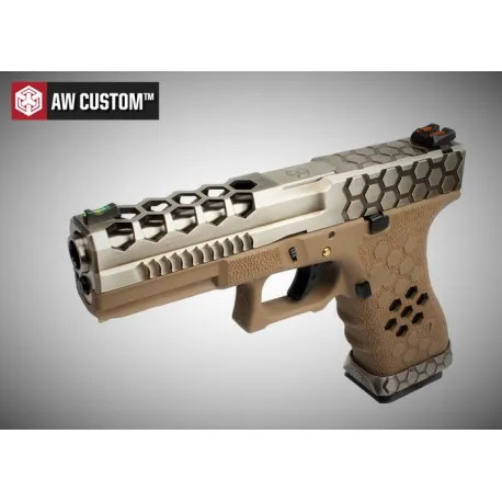G17 Hex-Cut VX0110 Gaz · Negro
