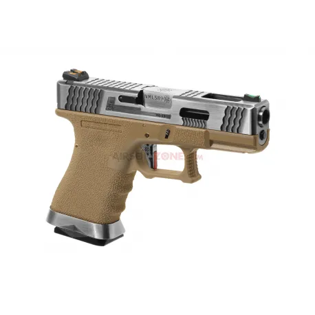 S19 G-Force T8 Argent/Argent / WE · Tan / FDE