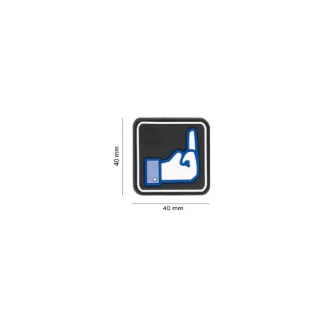 Patch PVC Dislike Rubber