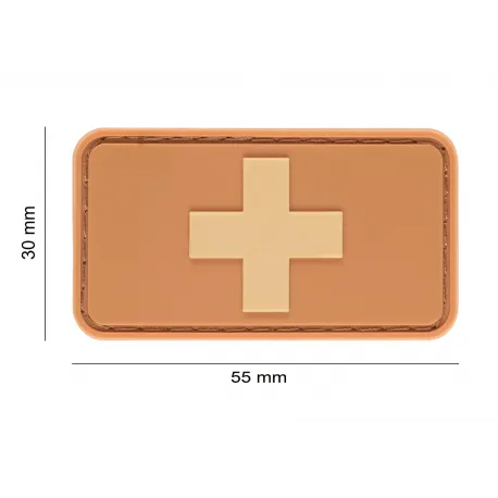 Patch PVC Swiss · Tan / FDE