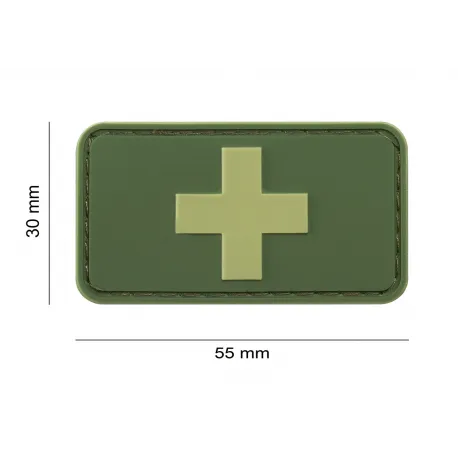 Patch PVC Swiss · Verde / OD