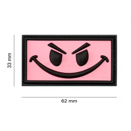 Patch PVC Evil Smile - ROSE