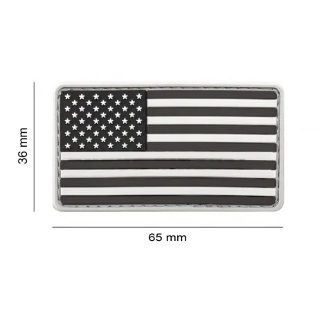 Patch PVC US Swat · Negro