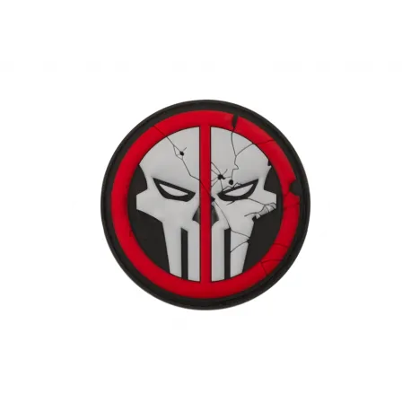 Patch PVC Deathpool Skull