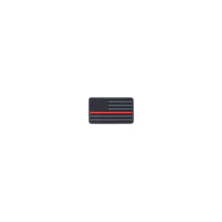 Patch PVC "Drapeau USA Line" · Rojo