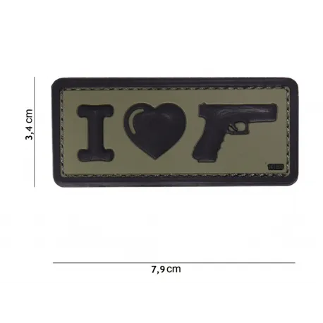 Patch PVC Evil Smile - ROSE