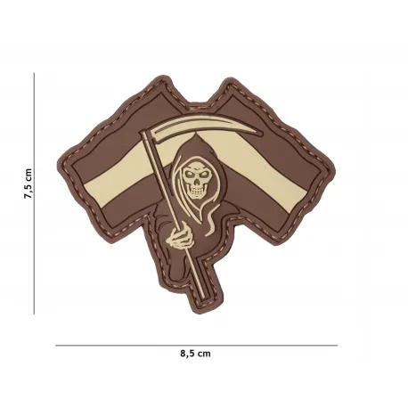 Patch PVC Evil Smile - ROSE