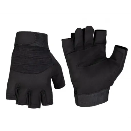 Mitts Stuffed Leather · Negro