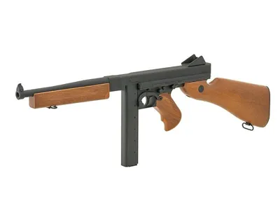 M1A1 Thomson Wwii, Imitación Madera, Cuerpo de Metal CM.033