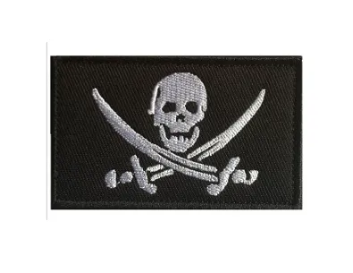 Nášivka Pirate- Černý - TCX