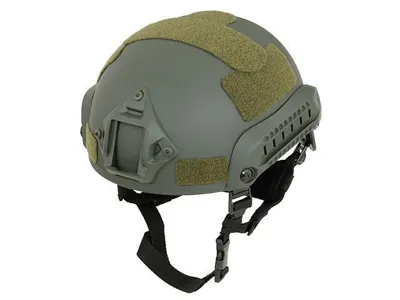 Helma MICH2001 Tactical - Zelená - TCX
