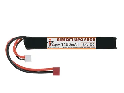LIPO Stick 7,4V 1450mAh 20C T-Dean - Ipower