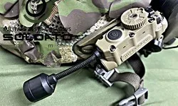 Taktická Přilbová Multifunkční LED Svítilna Sidewinder STALK - Písková - Streamlight