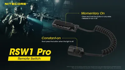 Dálkový Spínač RSW1 Pro Pro Svítilny Z Řady "Pro" - Nitecore