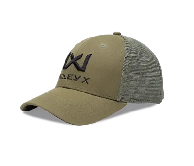 Kšiltovka Trucker CAP - Černozelená - Wiley X