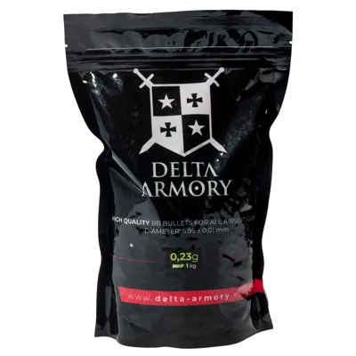 Airsoftové Bio Kuličky 0,23g 4300KS - Bílé - Delta Armory