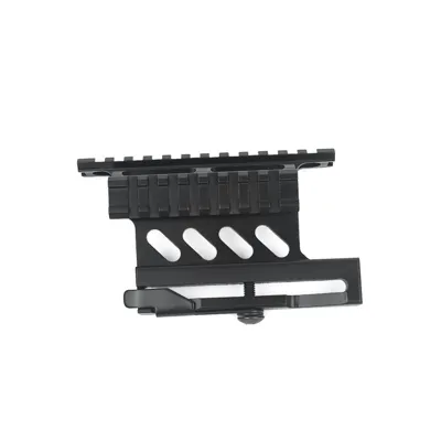 Airsoftová Montáž Pro Puškohled QD CNC AK47/AK74 - Černá - Metal