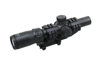 Mustang GEN II 1-4X24FFP S Držákem - Černý - Vector Optics