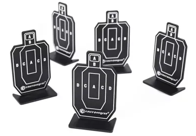 Sada 5 Cvičných Terčů "IDPA Mini" - Emerson