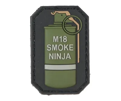 Nášivka M18 Smoke Ninja PVC - Emerson