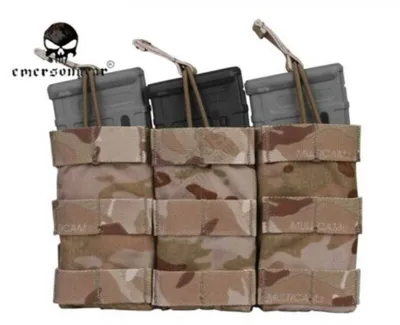Trojité Pouzdro MOLLE Pro Zásobníky M4 - Emerson